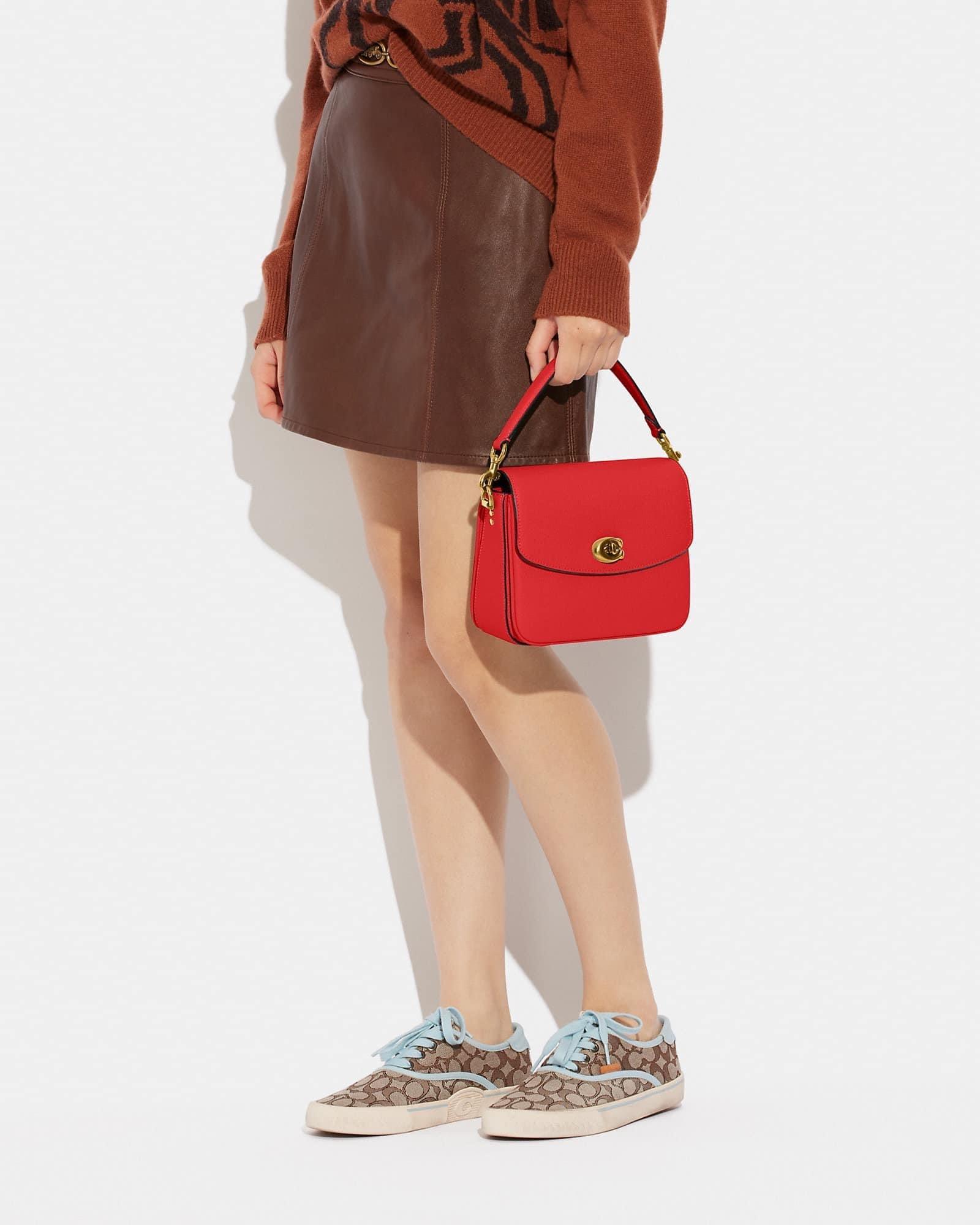 Cassie leather crossbody online bag