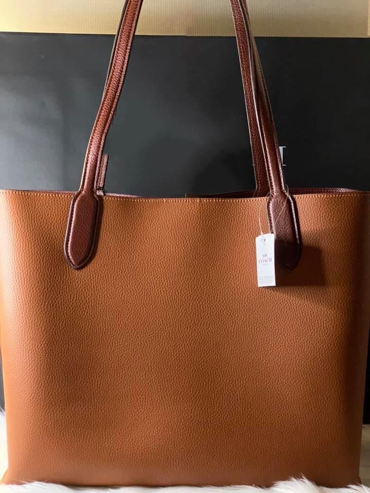 Willow tote in colorblock with signature canvas discount interior