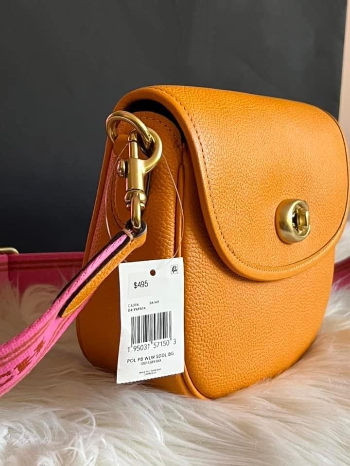 Coach Willow shops saddle bag