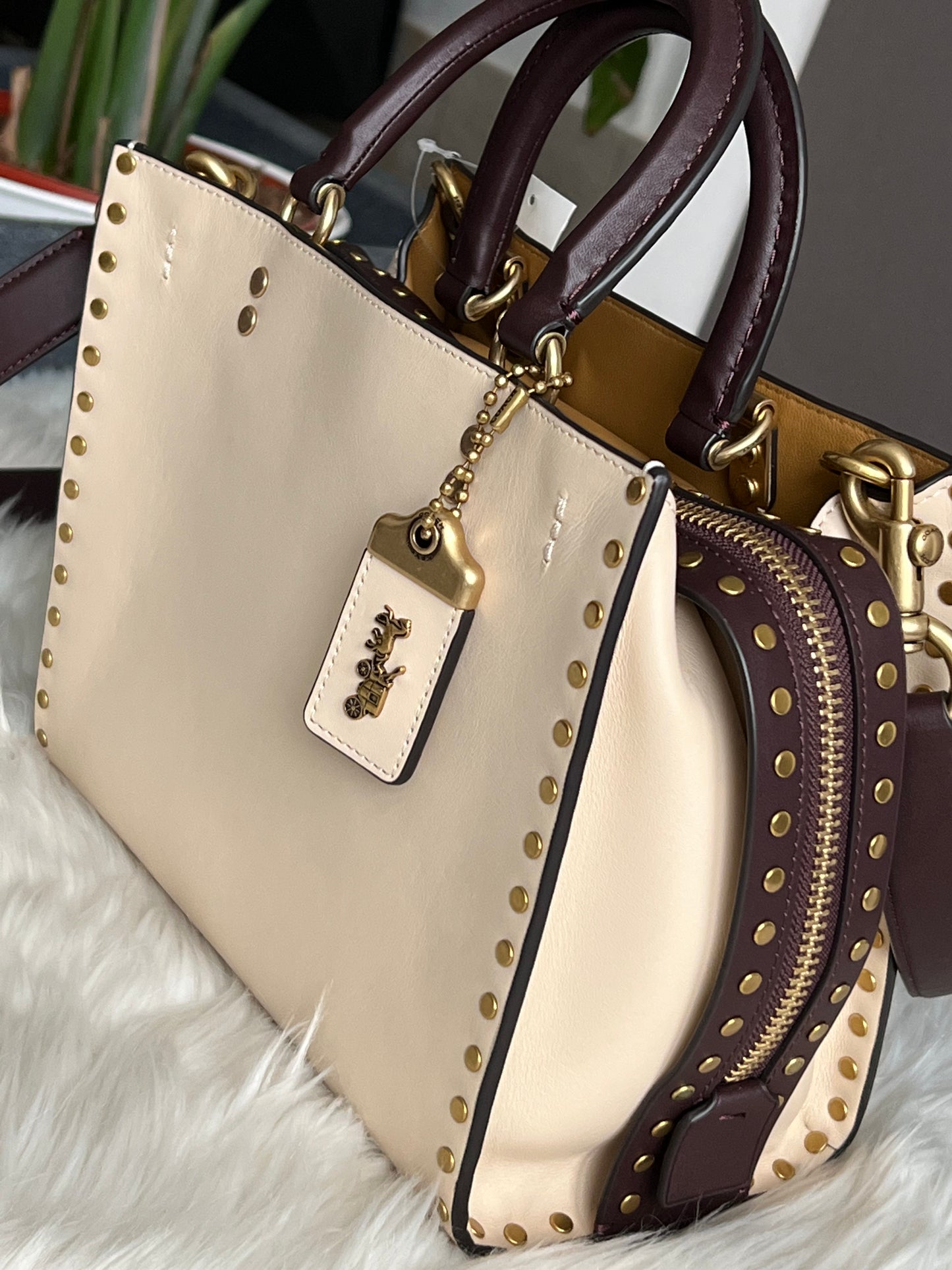 Coach rogue best sale with rivets