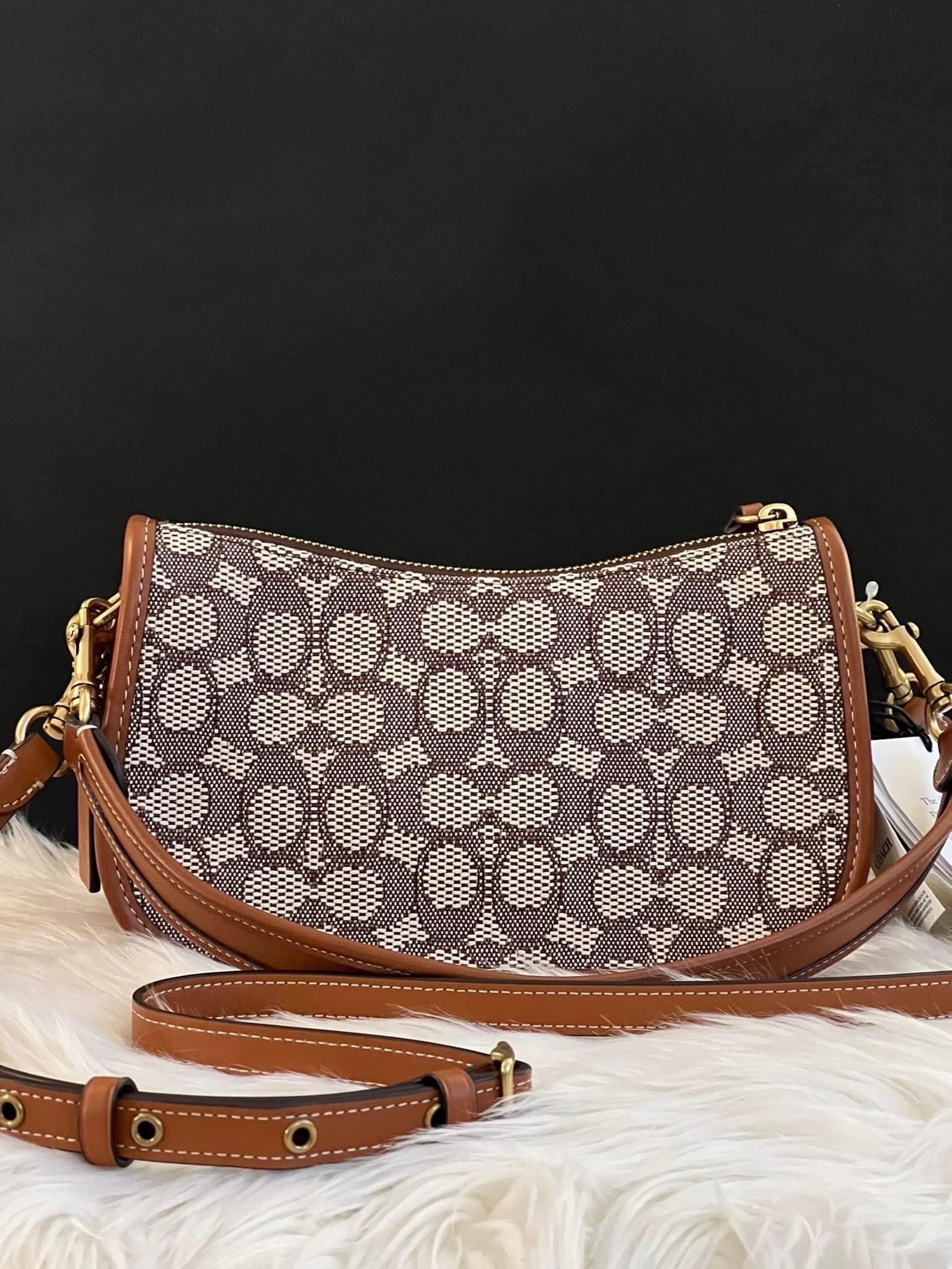 Coach X Disney Swinger Bag in Signature Textile Jacquard with Mickey M –  Club de Mode