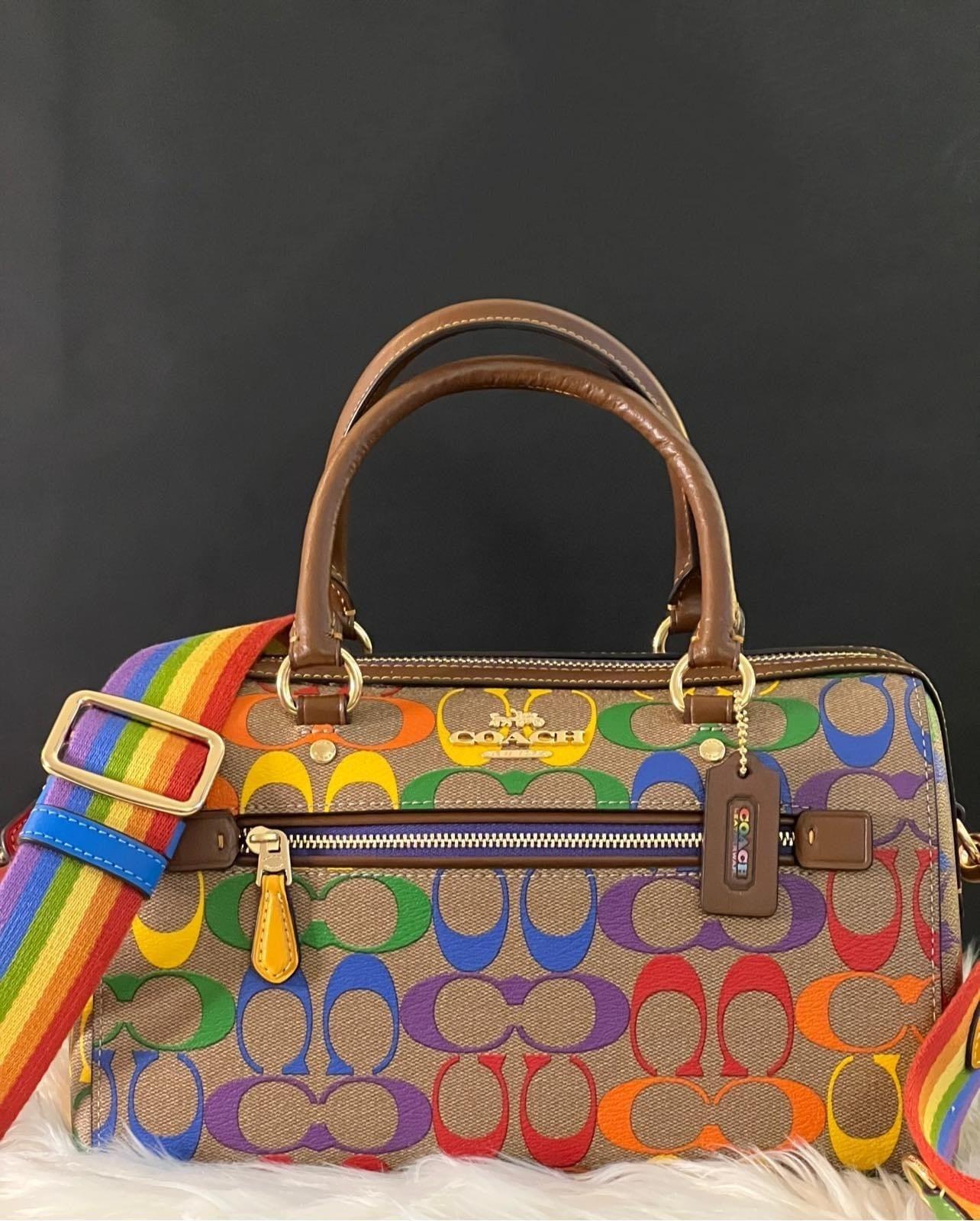 Coach Rainbow Crossbody Bag Rowan Coach Bags Rainbow Coach Rowan