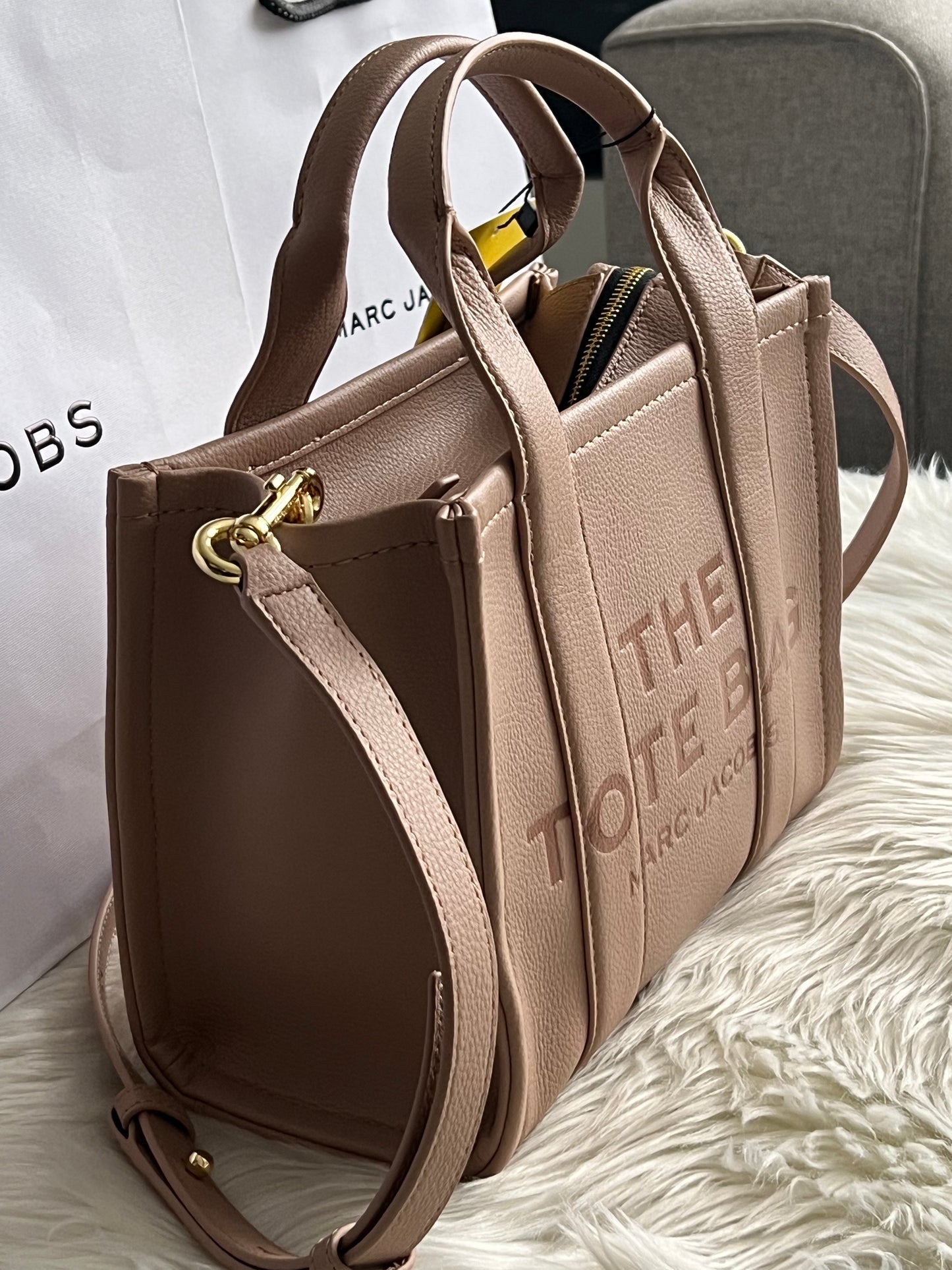 Marc Jacobs The Leather Mini Tote Bag