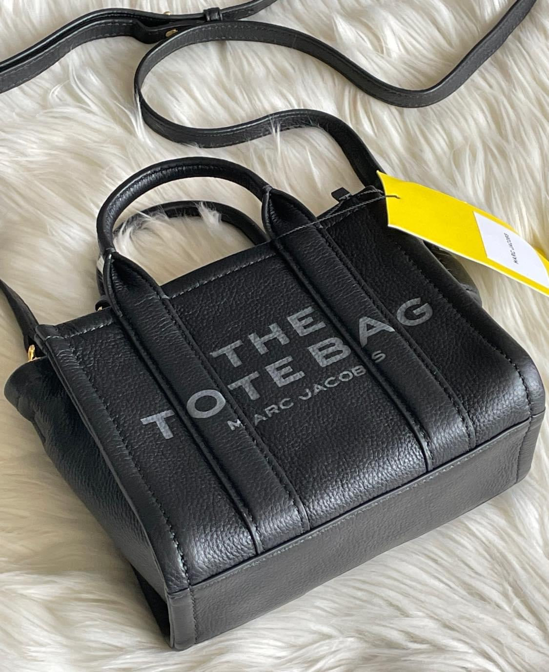 Marc Jacobs The Leather Micro Tote Bag