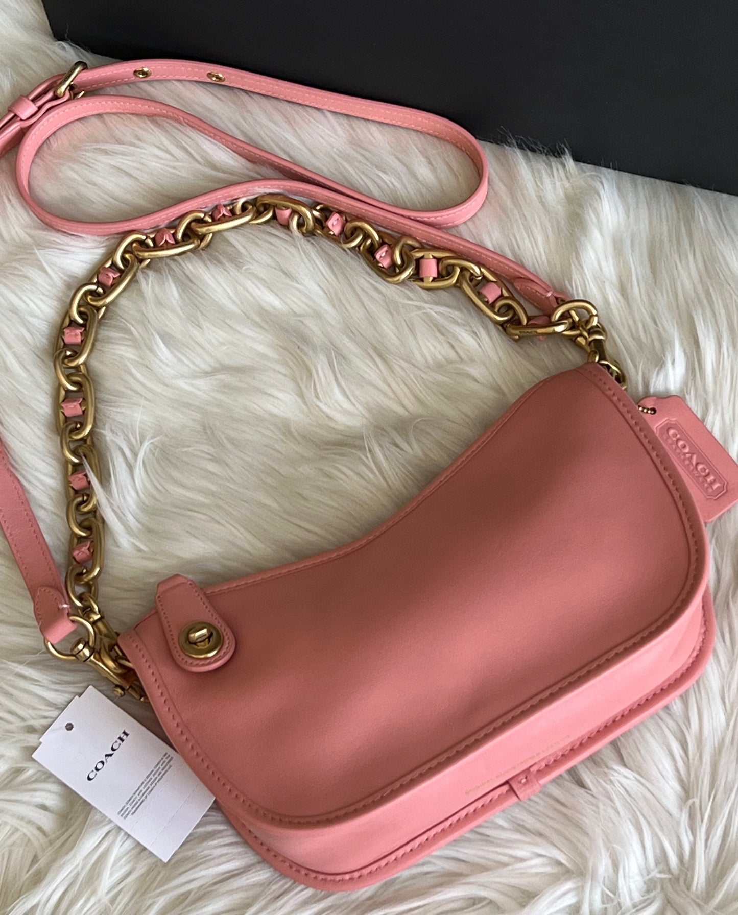 Coach Swinger Bag with Chain