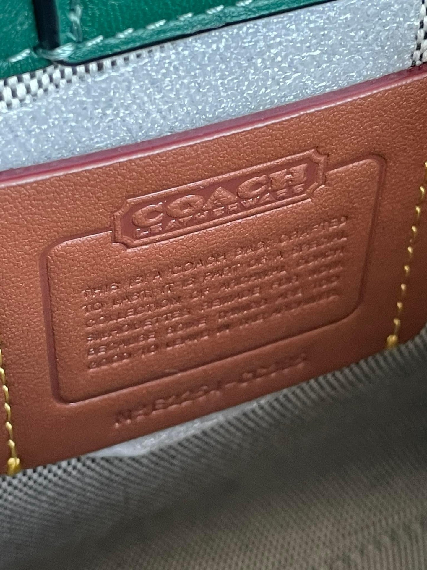 Coach Mini Cashin Tote with Rivets