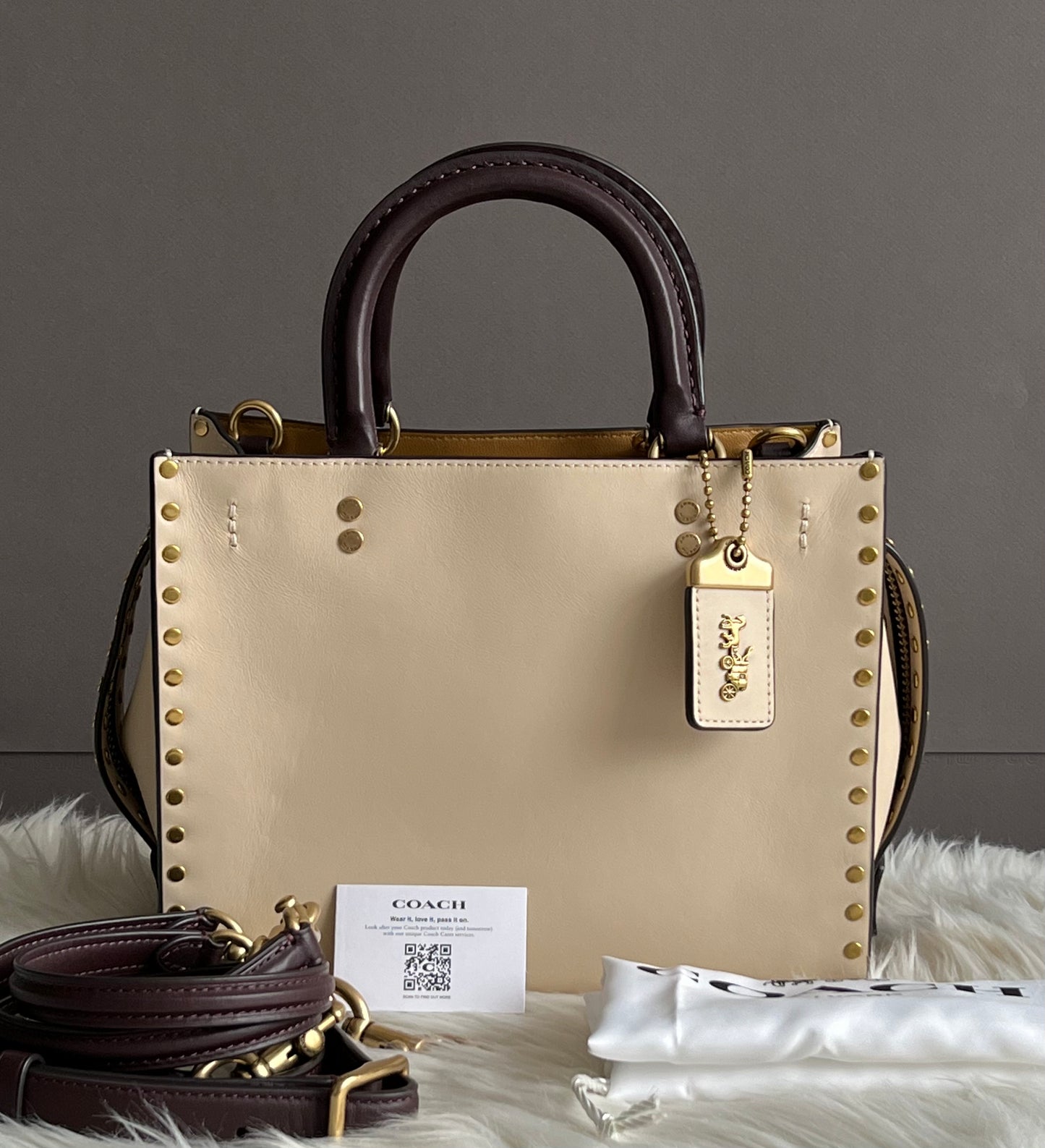 Coach Rogue 25 in Colorblock with Rivets