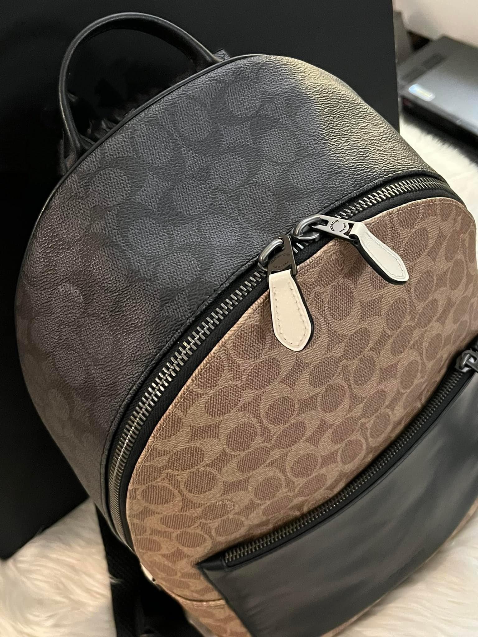 Coach Metropolitan Backpack in Colorblock Signature Canvas - Club de Mode